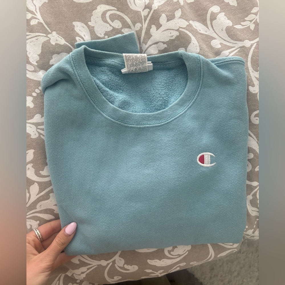Teal sweater